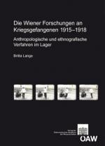 Cover-Bild Die Wiener Forschungen an Kriegsgefangenen 1915-1918