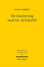Cover-Bild Die Zusicherung nach Art. 36 EuInsVO