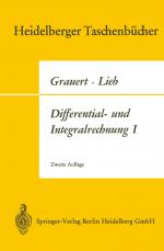 Cover-Bild Differential- und Integralrechnung I