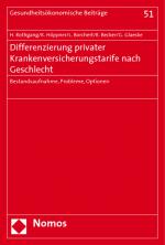 Cover-Bild Differenzierung privater Krankenversicherungstarife nach Geschlecht