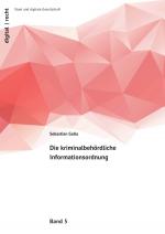 Cover-Bild digital | recht – Staat und digitale Gesellschaft / Die kriminalbehördliche Informationsordnung