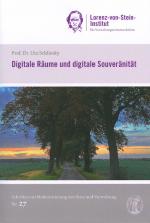 Cover-Bild Digitale Räume und digitale Souveränität