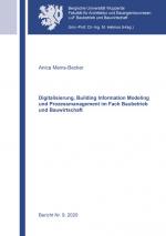 Cover-Bild Digitalisierung, Building Information Modeling und Prozessmanagement im Fach Baubetrieb und Bauwirtschaft