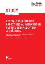 Cover-Bild Digitalisierung der Arbeit und Auswirkungen auf das Geschlechterverhältnis