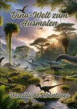 Cover-Bild Dino-Welt zum Ausmalen