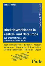 Cover-Bild Direktinvestitionen in Zentral- und Osteuropa