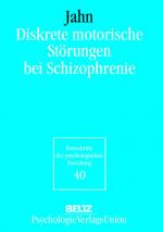 Cover-Bild Diskrete motorische Störungen bei Schizophrenie