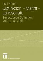 Cover-Bild Distinktion - Macht - Landschaft