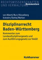Cover-Bild Disziplinarrecht Baden-Württemberg