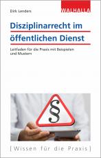 Cover-Bild Disziplinarrecht im öffentlichen Dienst