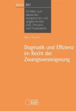 Cover-Bild Dogmatik und Effizienz im Recht der Zwangsversteigerung