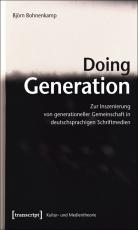 Cover-Bild Doing Generation