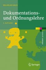 Cover-Bild Dokumentations- und Ordnungslehre