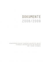 Cover-Bild Dokumente 2008/2009