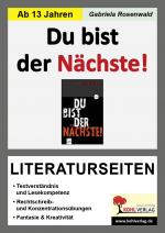 Cover-Bild Du bist der Nächste! - Literaturseiten