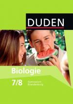 Cover-Bild Duden Biologie - Gymnasium Brandenburg / 7./8. Schuljahr - Schülerbuch