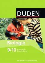 Cover-Bild Duden Biologie - Gymnasium Brandenburg / 9./10. Schuljahr - Schülerbuch