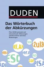 Cover-Bild Duden – Das Wörterbuch der Abkürzungen