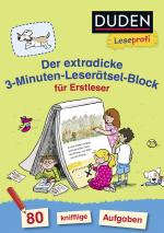 Cover-Bild Duden Leseprofi – Der extradicke 3-Minuten-Leserätsel-Block für Erstleser