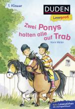 Cover-Bild Duden Leseprofi – Zwei Ponys halten alle auf Trab, 1. Klasse