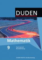 Cover-Bild Duden Mathematik - Sekundarstufe I - Gymnasium Brandenburg / 9. Schuljahr - Schülerbuch