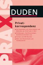 Cover-Bild Duden Praxis – Privatkorrespondenz