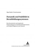 Cover-Bild Dynamik und Stabilität in Berufsbildungssystemen
