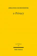 Cover-Bild e-Privacy