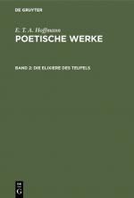 Cover-Bild E. T. A. Hoffmann: Poetische Werke / Die Elixiere des Teufels