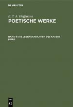 Cover-Bild E. T. A. Hoffmann: Poetische Werke / Die Lebensansichten des Katers Murr
