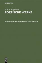 Cover-Bild E. T. A. Hoffmann: Poetische Werke / Prinzessin Brambilla - Meister Floh