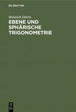 Cover-Bild Ebene und sphärische Trigonometrie