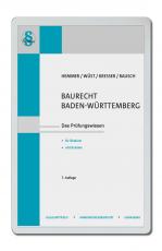Cover-Bild eBook Baurecht Baden-Württemberg