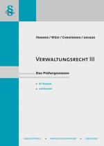 Cover-Bild eBook Verwaltungsrecht III