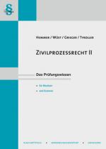 Cover-Bild eBook Zivilprozessrecht (ZPO) II