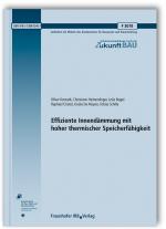 Cover-Bild Effiziente Innendämmung mit hoher thermischer Speicherfähigkeit. Abschlussbericht