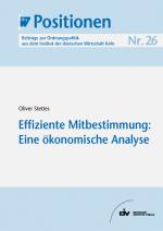 Cover-Bild Effiziente Mitbestimmung: Eine ökonomische Analyse