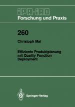 Cover-Bild Effiziente Produktplanung mit Quality Function Deployment