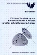 Cover-Bild Effiziente Verarbeitung von Produktstrukturen in weltweit verteilten Entwicklungsumgebungen