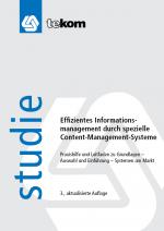 Cover-Bild Effizientes Informationsmanagement durch spezielle Content-Management-Systeme