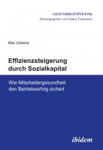 Cover-Bild Effizienzsteigerung durch Sozialkapital