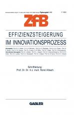 Cover-Bild Effizienzsteigerung im Innovationsprozeß
