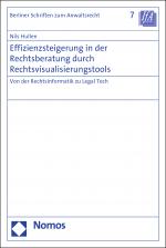 Cover-Bild Effizienzsteigerung in der Rechtsberatung durch Rechtsvisualisierungstools