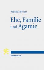 Cover-Bild Ehe, Familie und Agamie