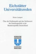 Cover-Bild Eichstätter Universitätsreden Heinz Lampert