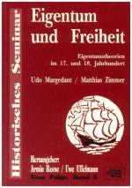 Cover-Bild Eigentum und Freiheit