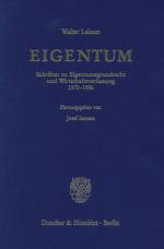 Cover-Bild EIGENTUM.