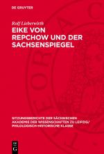 Cover-Bild Eike von Repchow und der Sachsenspiegel