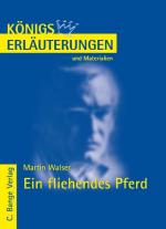 Cover-Bild Ein fliehendes Pferd von Martin Walser. Textanalyse und Interpretation.