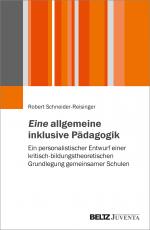 Cover-Bild Eine allgemeine inklusive Pädagogik